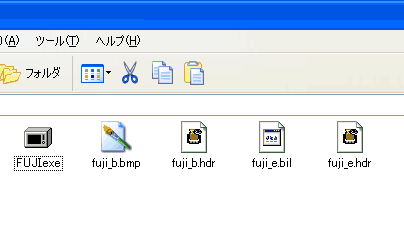 �𓀂����t�@�C��