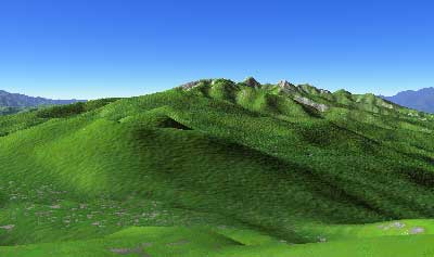 草原の風景