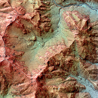 �ڍ׎R�x���̒n�}�摜